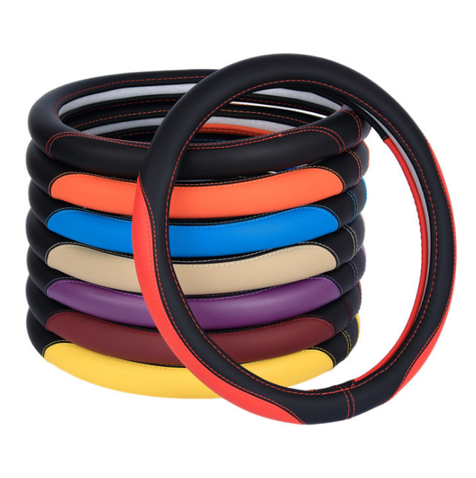 Lcyam Soft Silicone Car Steering Wheel Cover 