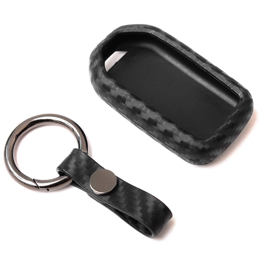 Carbon fiber pattern key fob cover